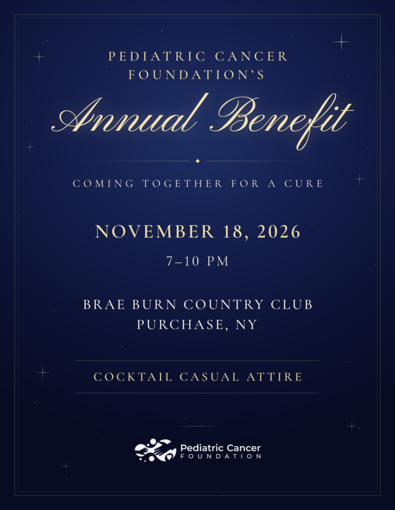 2026 Annual Benefit flyer: November 18, 2026, 7–10 PM at Brae Burn Country Club in Purchase, NY